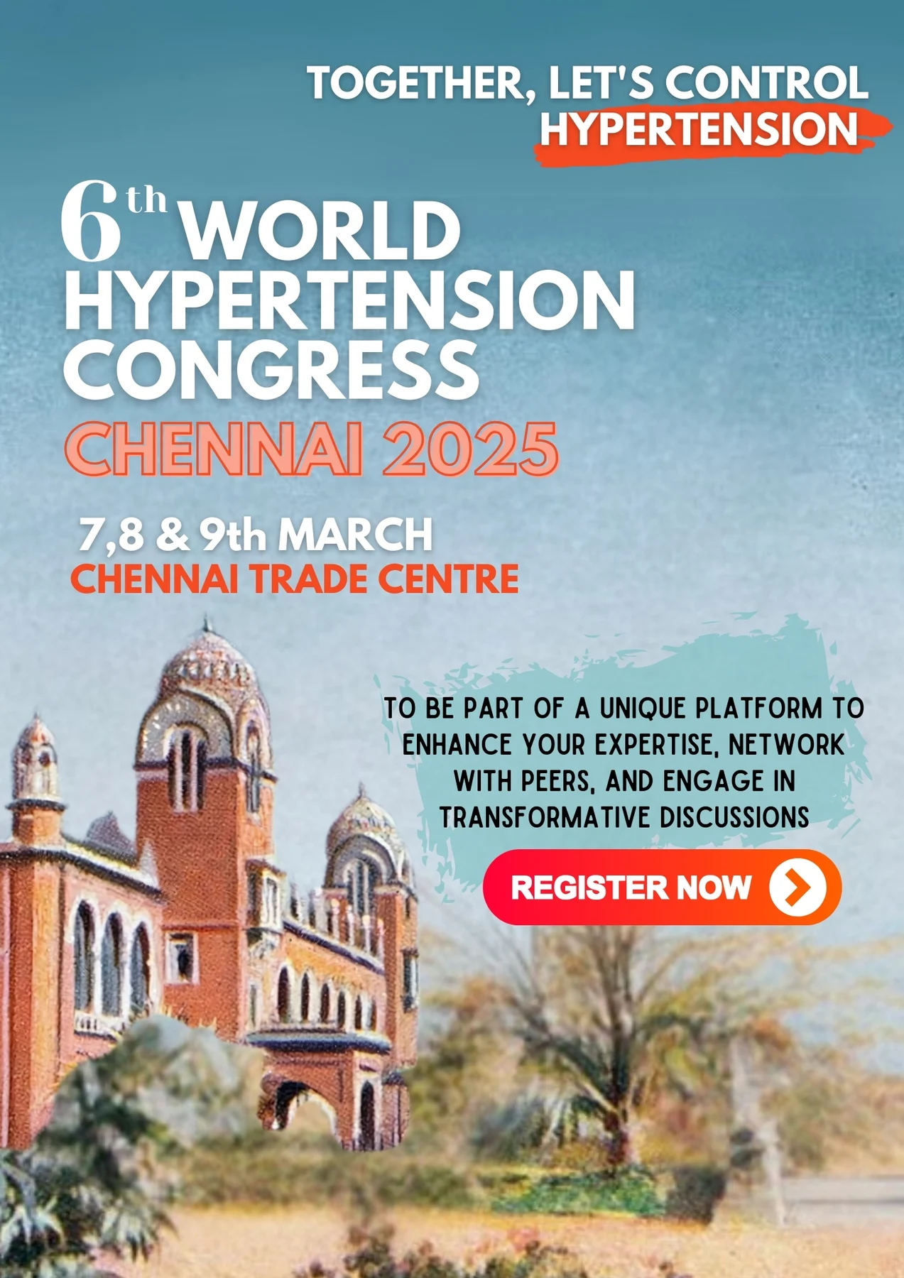 Congress identity and event information in one campaign frame.